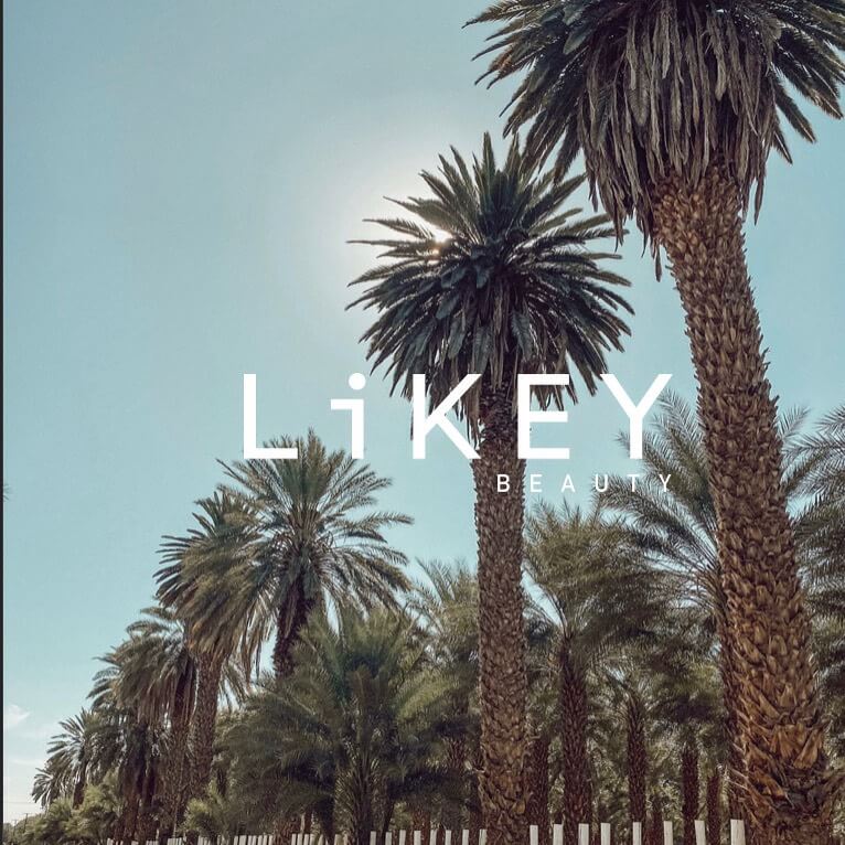 LAの自然からインスパイアしたLiKEY(ライキー)のロゴ画像