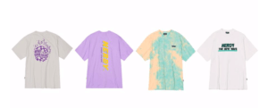T-shirt 4種/すべて¥5,390〜(税込み)