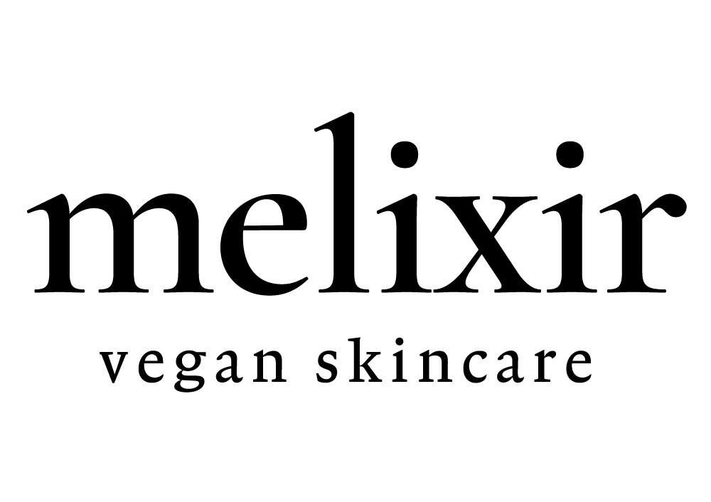 韓国発のヴィーガンコスメ「melixir」のロゴ