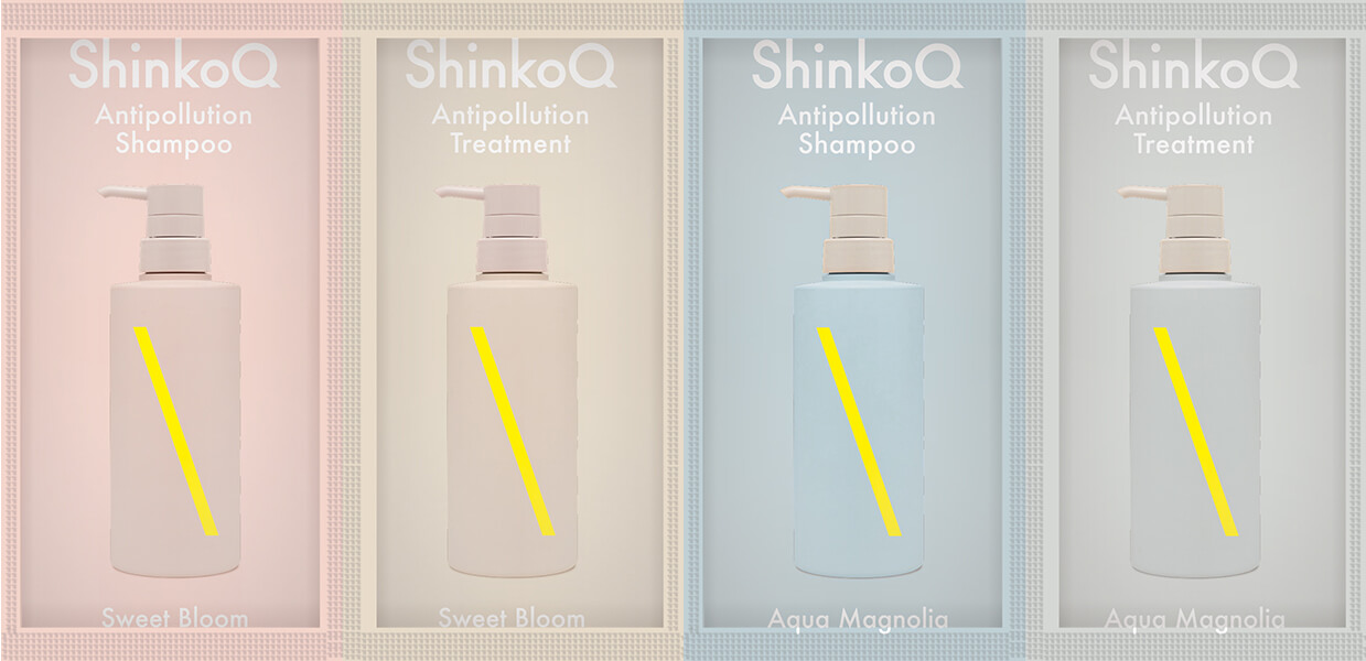 ShinkoQ「 スウィートブルーム(Sweet Bloom)」と「アクアマグノリア(Aqua Magnolia)」の2種類の香り