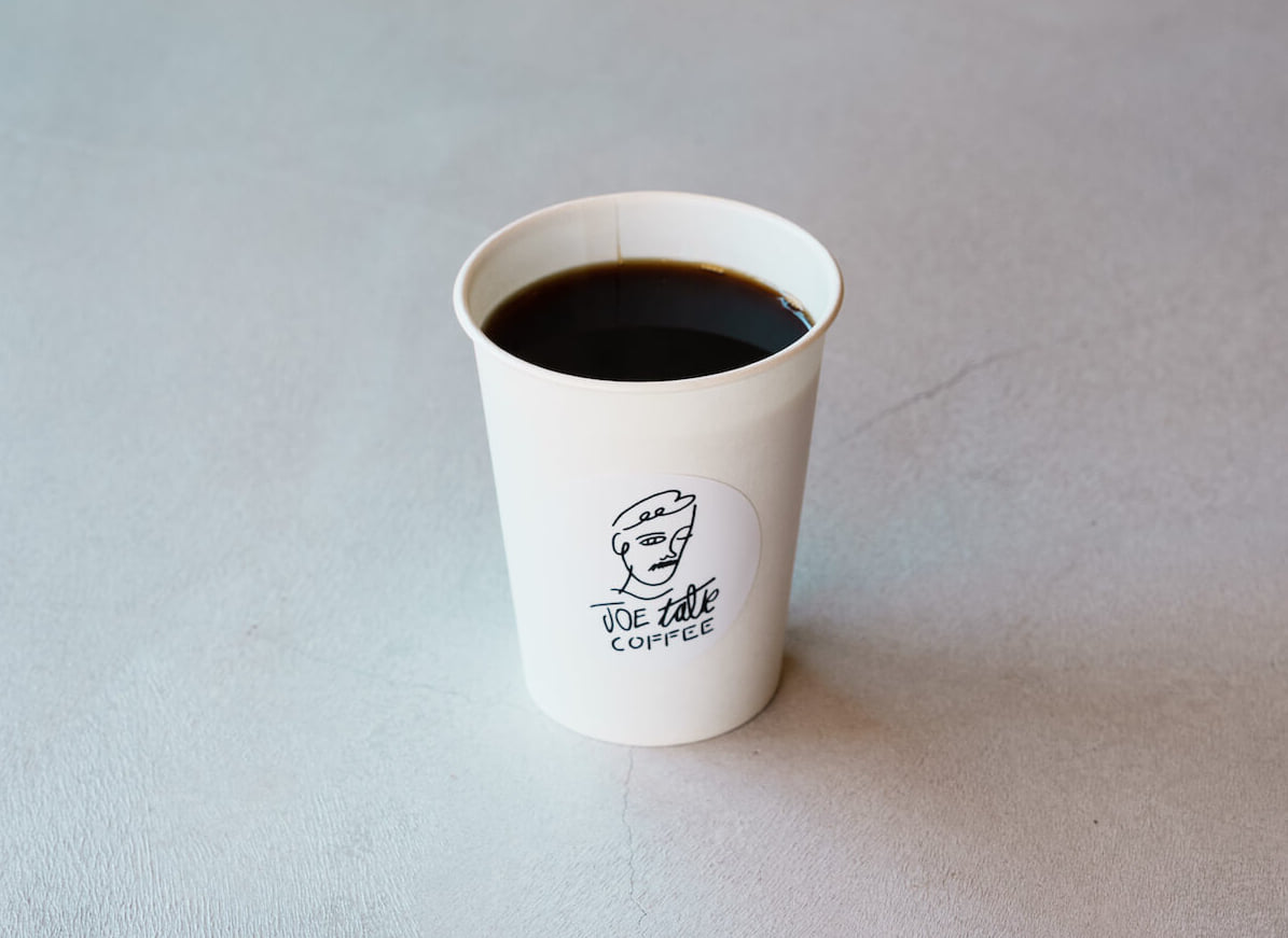 恵比寿「JOE TALK COFFEE(ジョートークコーヒー)」のいつものコーヒー／￥500(税込み)