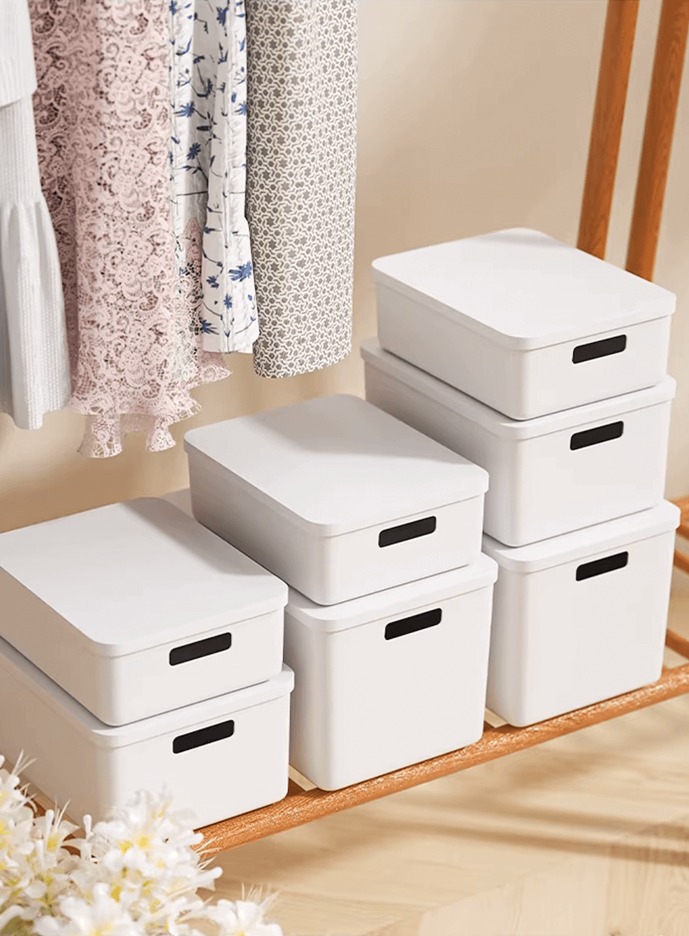 長方形デスク収納ボックス Sサイズ