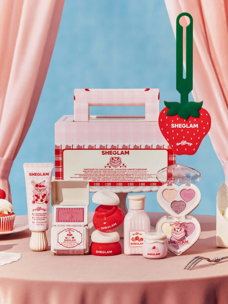 パケ買い必至♡SHEGLAMの「ハートコレクション＆キャラコラボ」が可愛